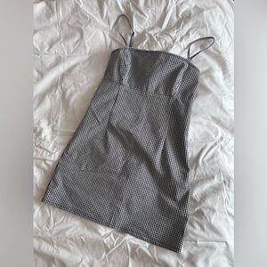 Garage Gingham Mini-dress